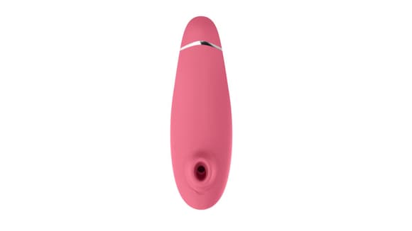 Вакуумний кліторальний стимулятор Womanizer Premium 2 - Raspberry, функції Autopilot та Smart Silence