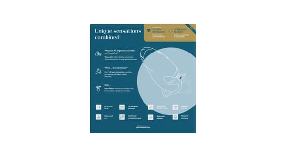 Подвійний вакуумний кліторальний стимулятор Womanizer Duo 2 - Petrol, незалежні мотори