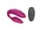 Смарт-вібратор для пар We-Vibe Sync 2 Rose, 10 віброрежимів, пульт ДК