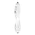 Двосторонній скляний дилдо Satisfyer Dazzling Crystal 1 Transparent (м'яте паковання!!!)