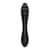 Двосторонній скляний дилдо Satisfyer Dazzling Crystal 1 Black, дуже міцний, без стопера
