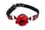 Кляп Master Series Eye-Catching Ball Gag With Rose (м'ята упаковка!!!)