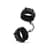 Наручники Bedroom Fantasies: Faux Leather Handcuffs One Size, черные