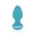 Анальная вибропробка Cala Azul – Blanca Vibrating anal plug, 10 режимов