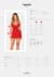 Пеньюар Obsessive Ingridia chemise & thong XS/S, червоний, сорочка, стрінги