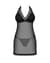 Пеньюар Obsessive Medilla chemise & thong XS/S
