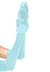 Длинные атласные перчатки Leg Avenue Extra Long Satin Gloves, One Size, светло-голубые