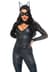 Эротический костюм супергероя-кошечки Leg Avenue Wicked Kitty S, комбинезон, пояс, маска, ушки	