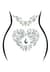 Стрази-прикраси для тіла Leg Avenue Novalie body jewels sticker, наліпки