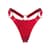 Трусики з натуральної шкіри Feral Feelings - String Bikini Red