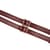 Кожаные трусы для страпона Liebe Seele Wine Red Strap on Harness, универсальный размер
