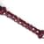 Флоггер Liebe Seele Wine Red Studded Flogger, натуральная кожа