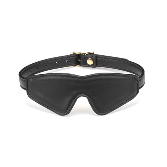 Маска на глаза Liebe Seele Black Organosilicon Blindfold, экокожа
