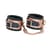 Поножи Liebe Seele Rose Gold Memory Ankle Cuffs, натуральная кожа, розовое золото
