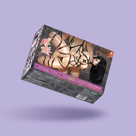 БДСМ-набор Liebe Seele Bound You 12pcs set, 12 предметов, в комплекте вибропуля и кружевные стринги