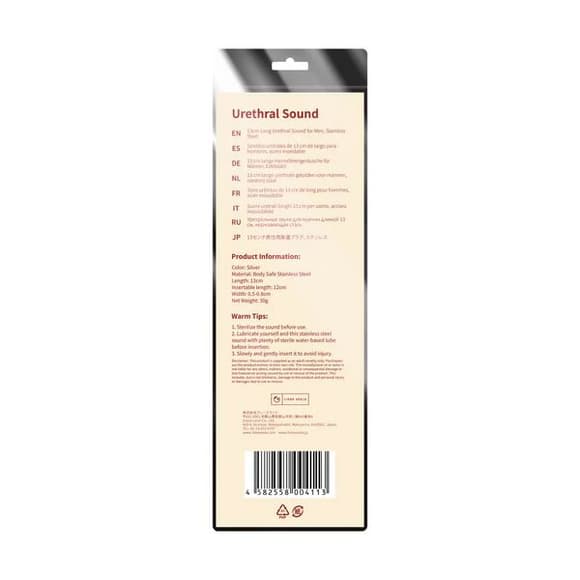 Урет ральний стимулятор Liebe Seela Urethral Sound Stainless Steel 13 см