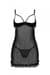 Эротический пеньюар Passion MARINA CHEMISE, L/XL, black