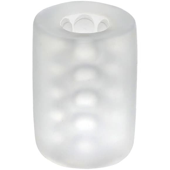 Мастурбатор Doc Johnson GoodHead Glow Helping Head, сквозной, светится в темноте