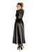 Сукня-плащ з мокрим ефектом Noir Handmade F128C Powerwetlook gown coat, M (м'яте паковання!!!)