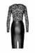 Платье Noir Handmade F295 Euphoria lace and wetlook midi dress - L