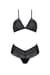 Комплект Passion KERRIA BIKINI black, S/M, бралетт и трусики-бикини