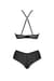 Комплект Passion KERRIA BIKINI black, S/M, бралетт и трусики-бикини