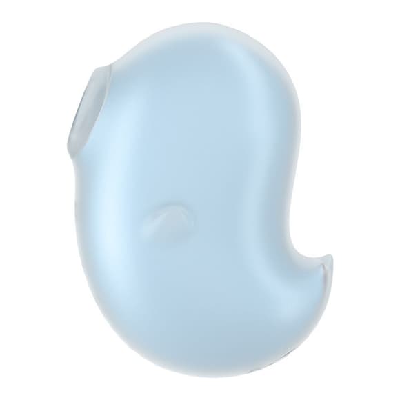Вакуумний кліторальний стимулятор з вібрацією Satisfyer Cutie Ghost Blue