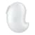 Вакуумный клиторальный стимулятор с вибрацией Satisfyer Cutie Ghost White