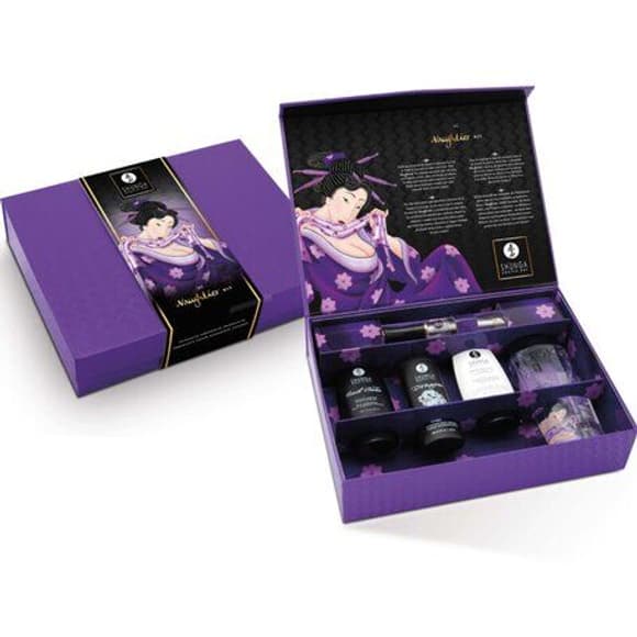 Подарочный набор Shunga Naughtier Kit, 5 продуктов для интимной стимуляции