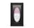 Музыкальный вибратор для клитора LELO SIRI 3 Soft Pink, вибрации в ритме звуков без смартфона