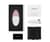 Музыкальный вибратор для клитора LELO SIRI 3 Soft Pink, вибрации в ритме звуков без смартфона