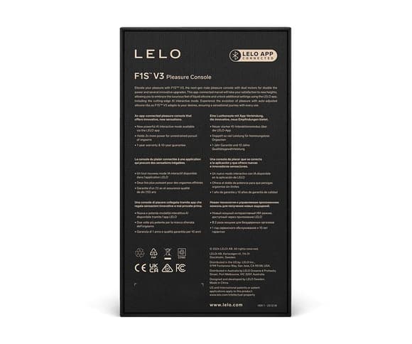 Смарт-мастурбатор LELO F1S V3 Red, 2 мотори, 8 режимів, стимуляція звуковими хвилями