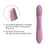 Смарт вібратор-кролик з перлинною стимуляцією точки G Svakom Trysta Neo