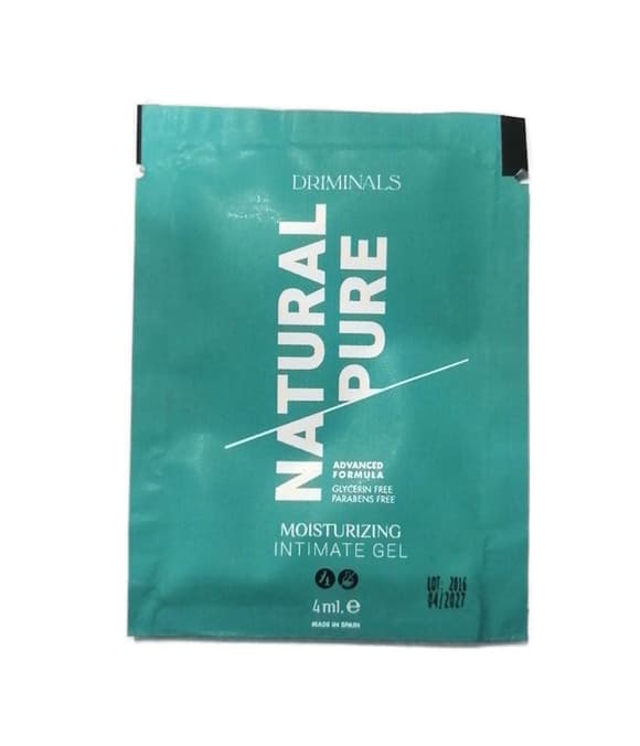 Распродажа!!! Пробник гель-лубриканта Driminals Natural Pure 4 мл (срок 04.2027)