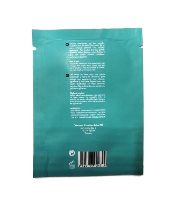 Пробник гель-лубриканту для чутливої шкіри Driminals Natural Pure (4 мл)