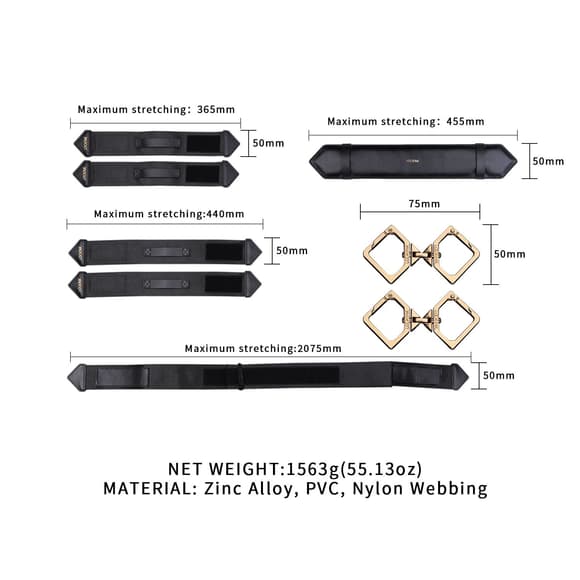 Фіксатори для рук та ніг LOCKINK Leg Spreader Strap