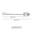 Уретральний зонд LOCKINK SEVANDA Vibrating & E-stim Metal Urethral Sounding - White