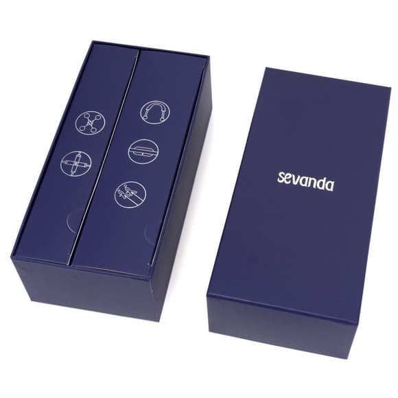 БДСМ-набір LOCKINK The Flowering Serpent Bondage Set, чорний, з малюнком у вигляді змій, 7 предметів