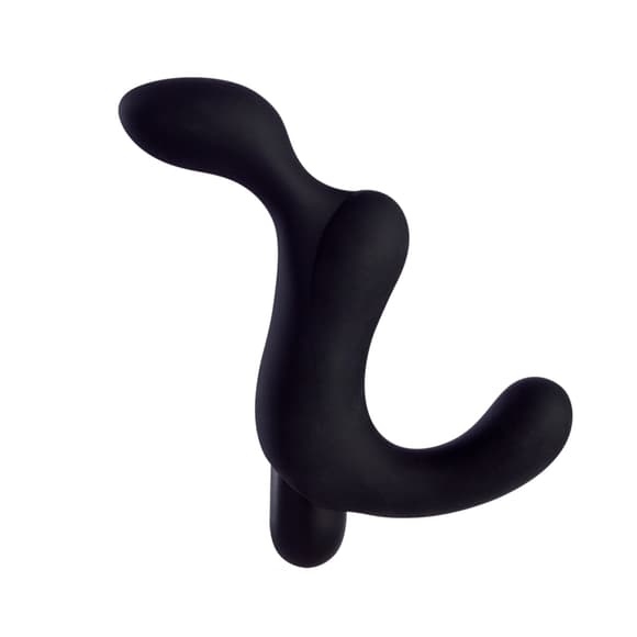 Массажер простаты Fun Factory DUKE black, стимуляция промежности, съемная вибропуля