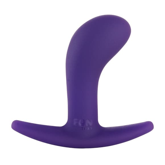 Анальна пробка Fun Factory BOOTIE S, фіолетова, діаметр 2,8 см, тонкий обмежувач