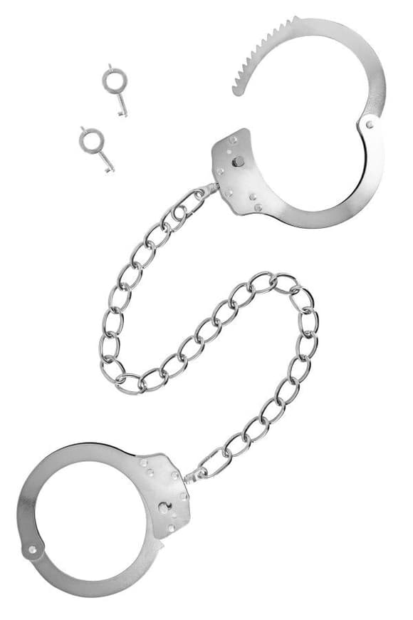 Поножи Fetish Tentation Adjustable metal ankle cuffs