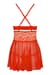 Бебі-дол Obsessive 838-BAB-3 babydoll & thong red S/M