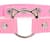 Чокер Master Series Kinky Kitty Ring Slim Choker - Pink