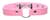 Чокер Master Series Kinky Kitty Ring Slim Choker - Pink