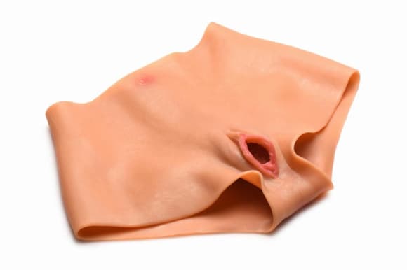 Накладная вагина Master Series Silicone Vagina + Butt Panties - Large