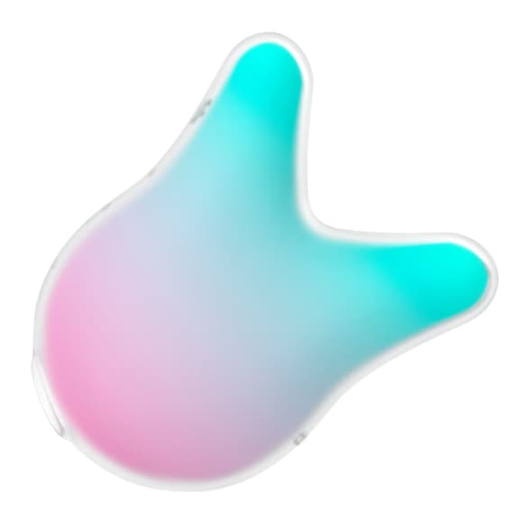 Вакуумний кліторальний стимулятор з вібрацією Satisfyer Mermaid Vibes Mint/Pink, 2 мотори