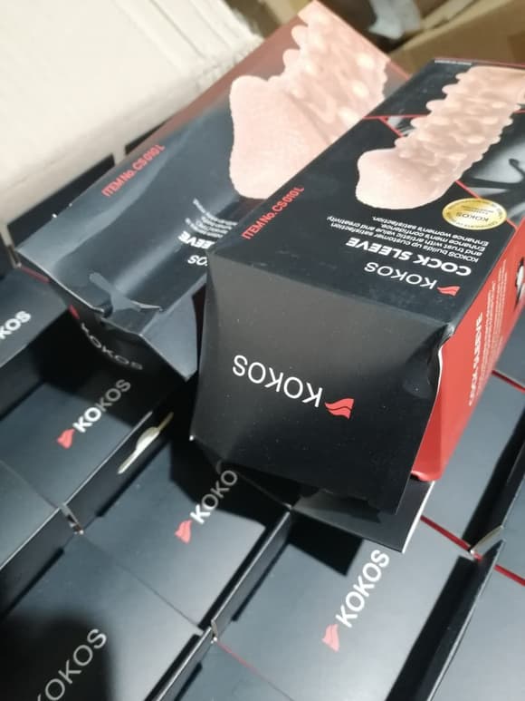 Насадка на член Kokos Cock Sleeve CS 001 L (мятая упаковка!!!)