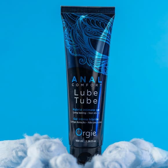 Анальная смазка Orgie Lube Tube Anal Comfort, 100 мл, водная основа, имитация силикона
