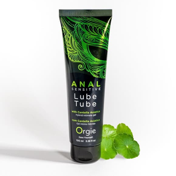 Анальная смазка Orgie Lube Tube Anal Sensitive, 100 мл, водная основа, имитация силикона