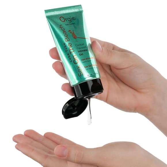 Лубрикант на водной основе Orgie Lube Tube Sex On The Beach, 50 мл, персиково-апельсиновый вкус